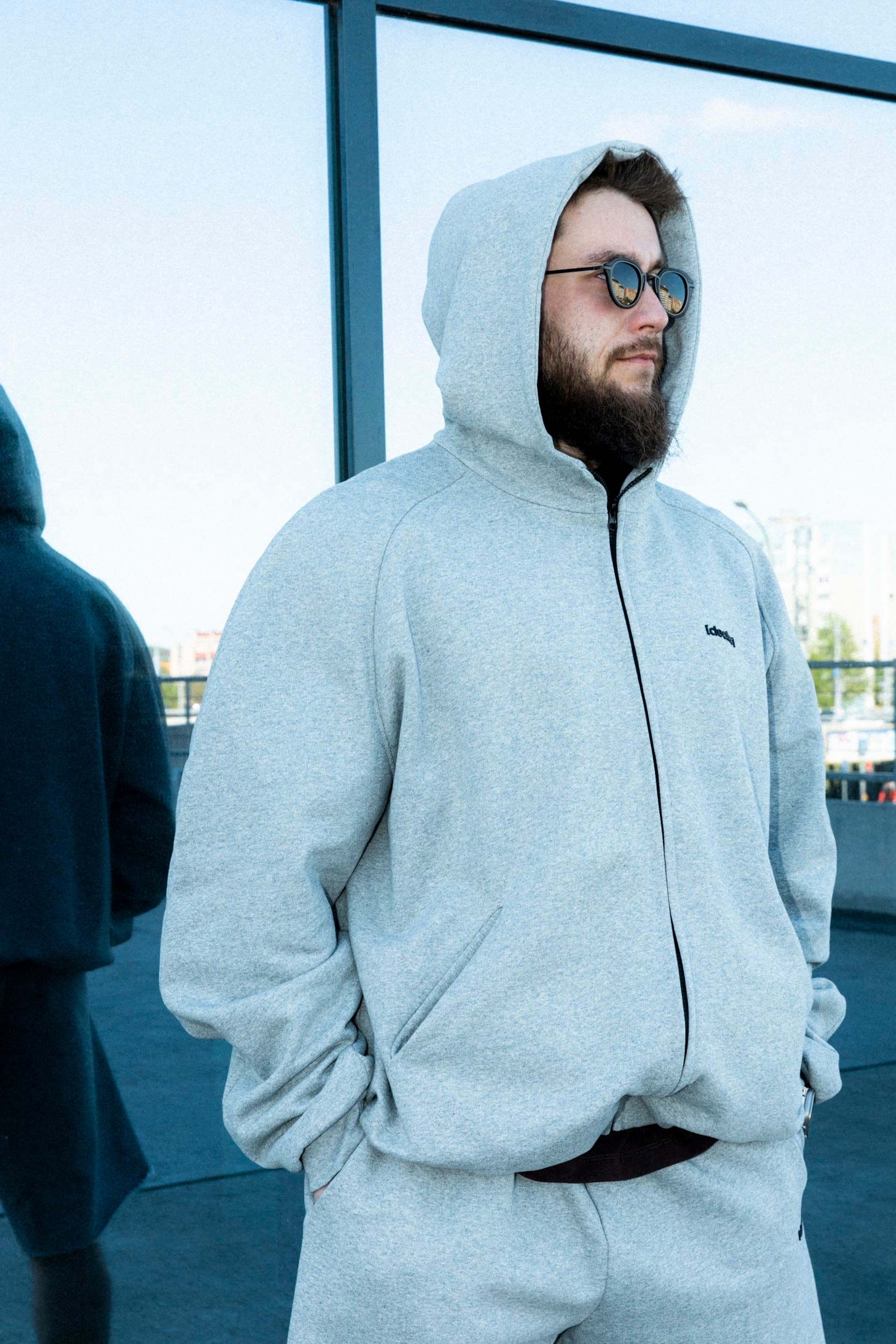 Hoodie Pin zip double Dealer