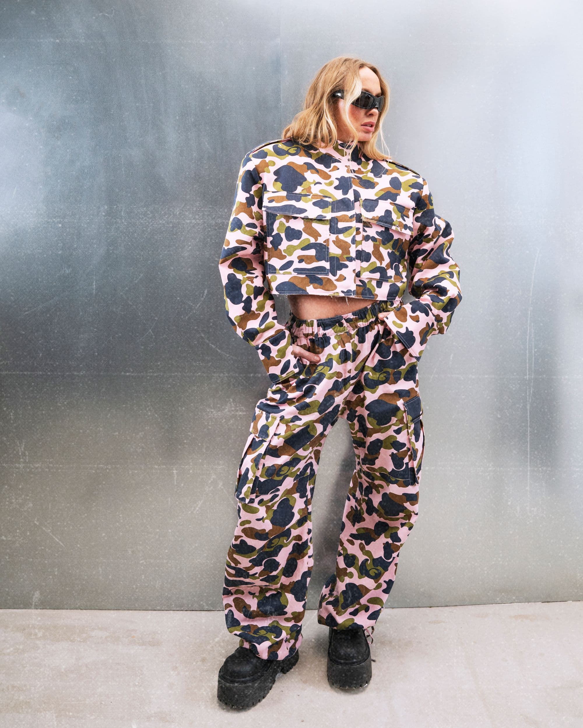 Jacket [Barbie camo]