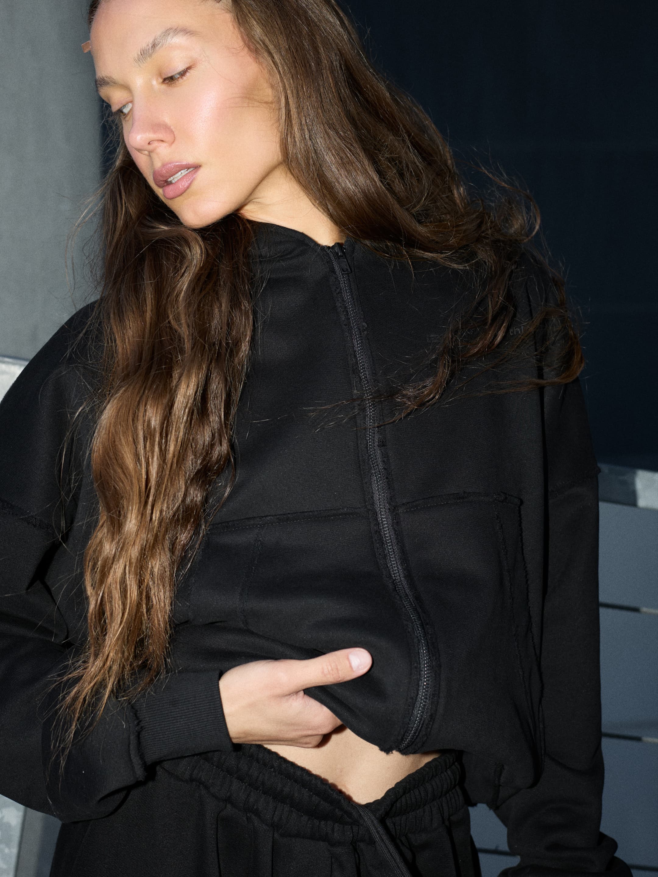 Hoodie french grunge [hello footer]