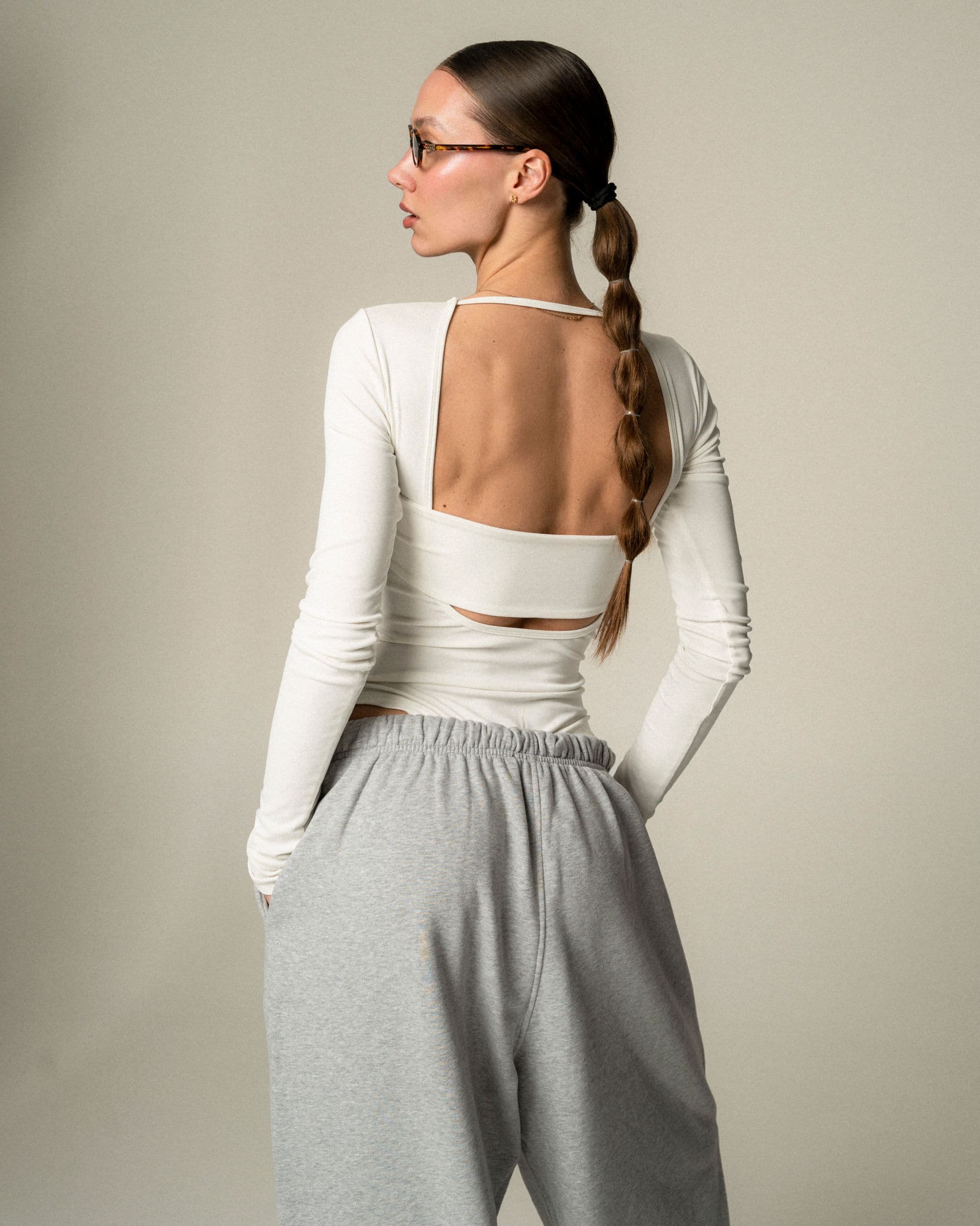 Longsleeve Bandage №1 open-back